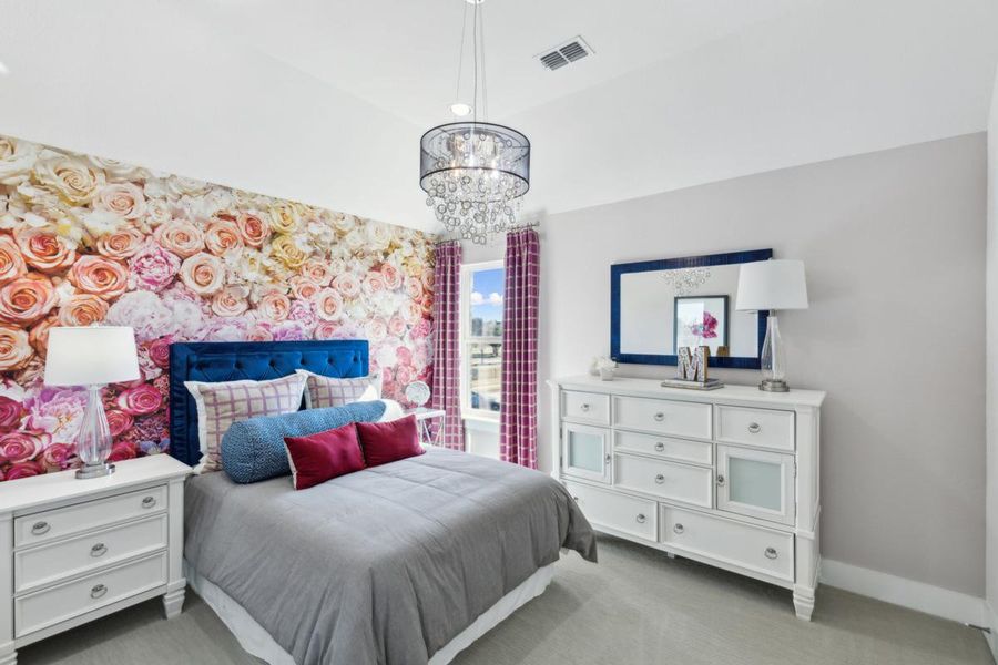 Furnished interior view inside a new home in South Pointe, Mansfield (Image 23). Furnished interior view inside a new home in South Pointe, Mansfield (Image 23).