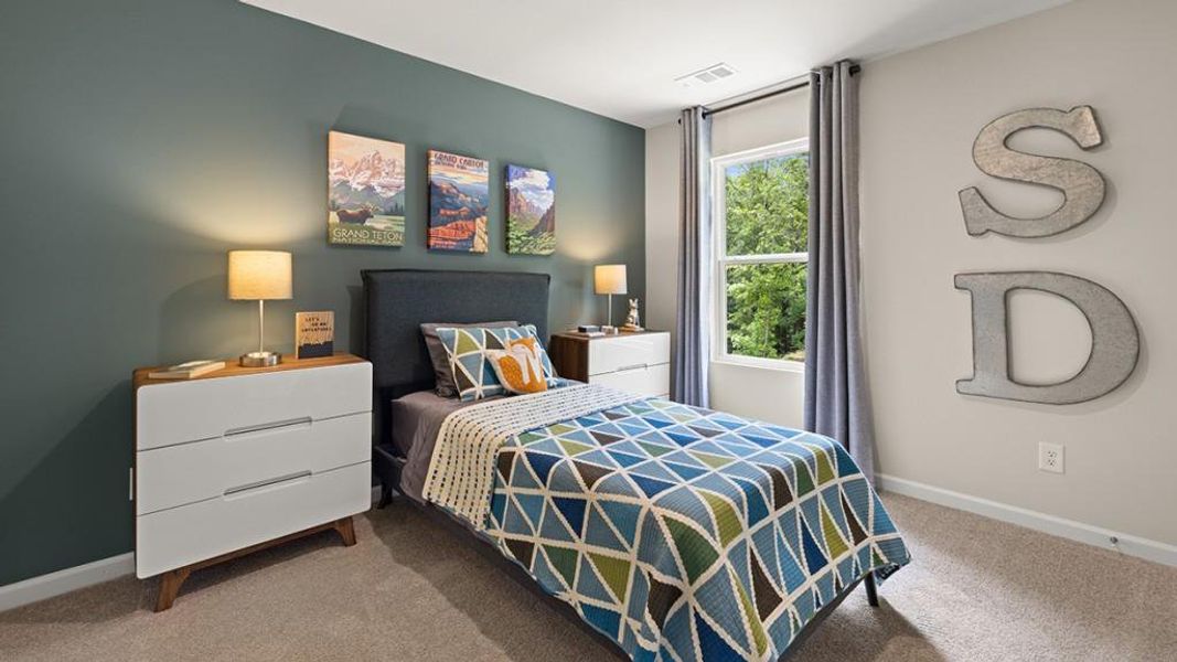 Furnished interior view inside a new home in Braselton Village, Braselton (Image 39). Furnished interior view inside a new home in Braselton Village, Braselton (Image 39).