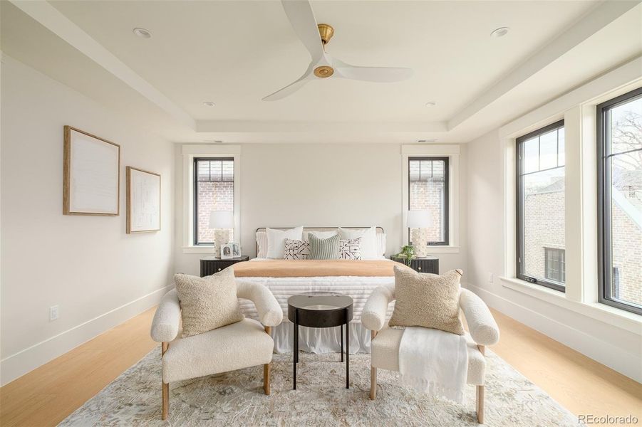 Furnished interior view inside a new home in , Denver (Image 11). Furnished interior view inside a new home in , Denver (Image 11).