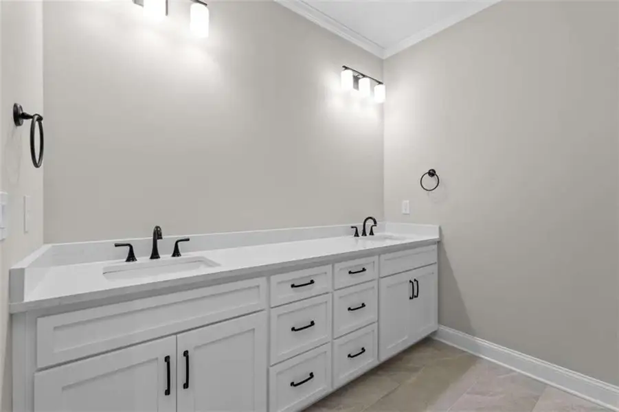 Furnished interior view inside a new home in , Bowdon (Image 12).
