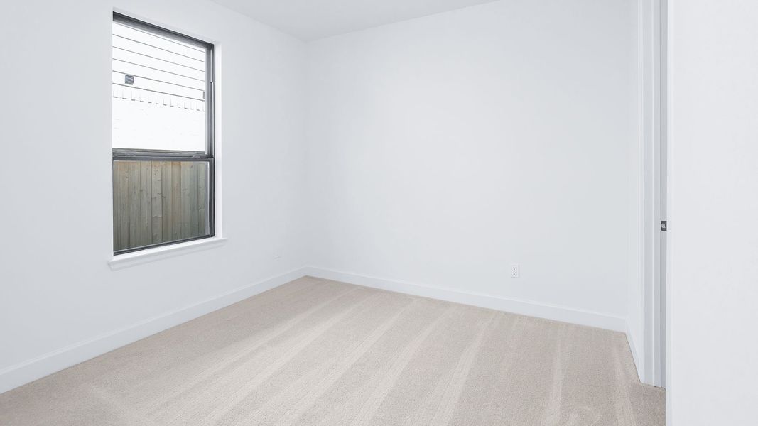 Spacious, unfurnished interior of a new home in Bridgeland, Cypress (Image 15).