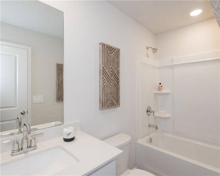 Furnished interior view inside a new home in , Conyers (Image 16).