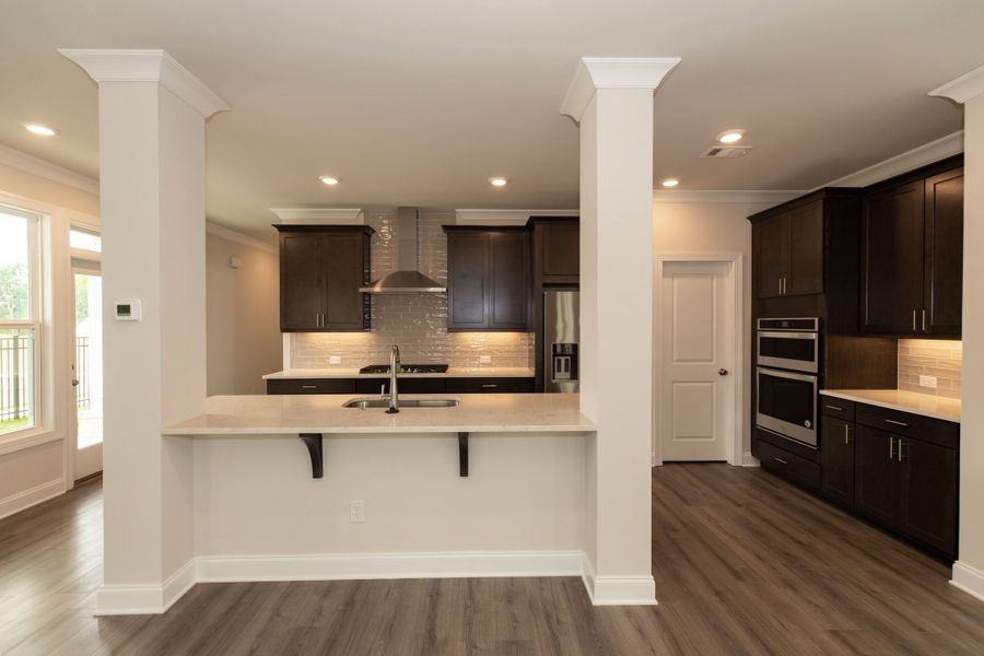 Representative furnished interior of a home built from the The Owens by The Providence Group in Waterhaven, Cumming (Image 7).