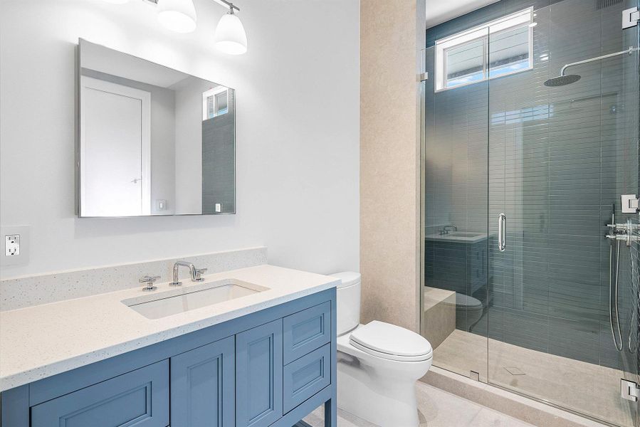 Furnished interior view inside a new home in , Delray Beach (Image 13).