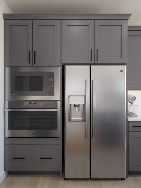 Stainless steel appliances