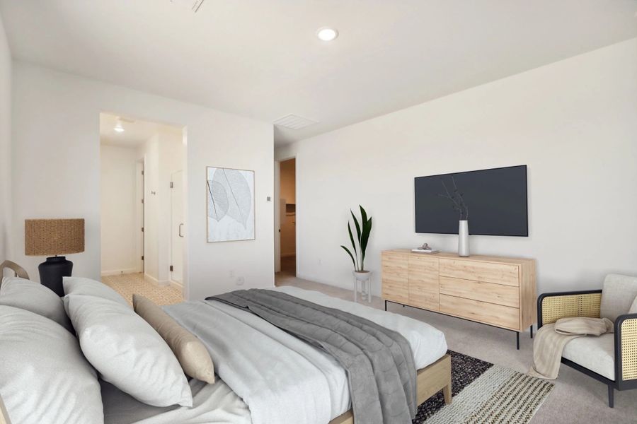 Representative furnished interior of a home built from the Opal by Ashton Woods in Rancho Mirage, Maricopa (Image 5).