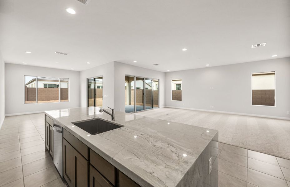 Furnished interior view inside a new home in Artisan at Asante, Surprise (Image 10).