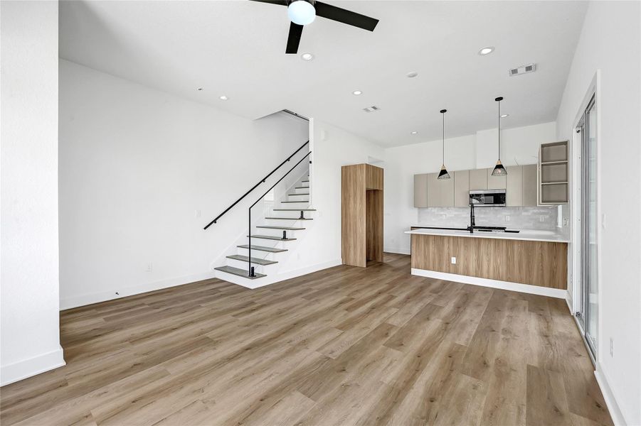 Spacious, unfurnished interior of a new home in , Houston (Image 14). Spacious, unfurnished interior of a new home in , Houston (Image 14).