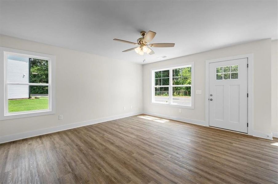 Spacious, unfurnished interior of a new home in , Gainesville (Image 13). Spacious, unfurnished interior of a new home in , Gainesville (Image 13).