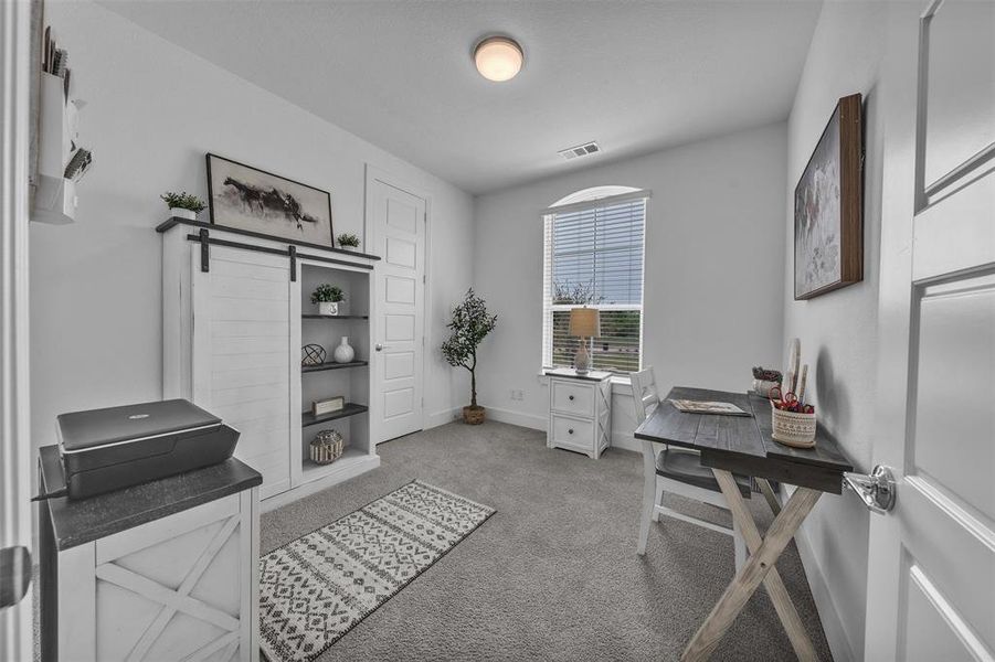 Furnished interior view inside a new home in Karis, Crowley (Image 33).