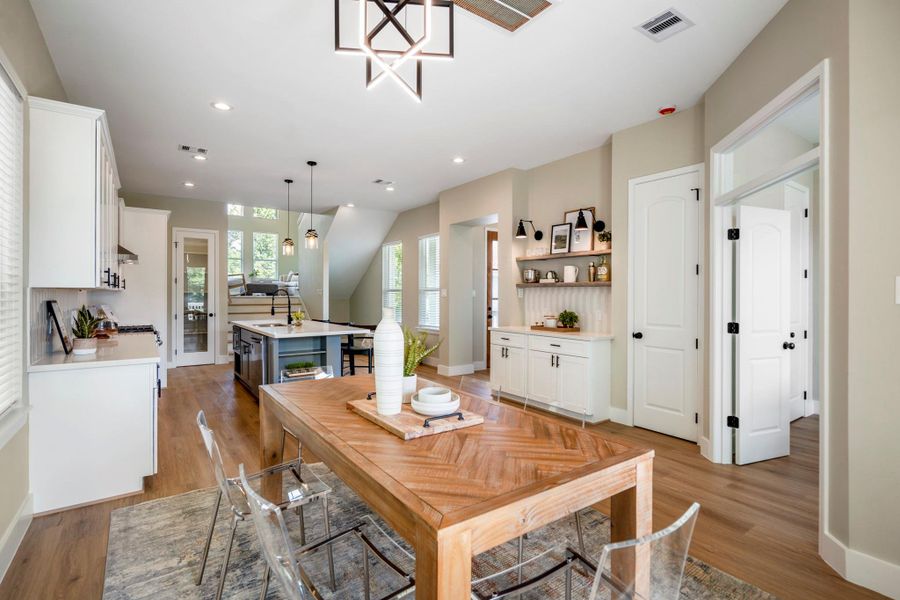 Furnished interior view inside a new home in , Houston (Image 28). Furnished interior view inside a new home in , Houston (Image 28).