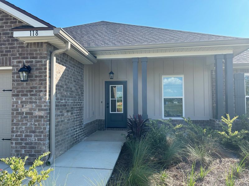 Exterior details and patio area of a home in Natureview, Freeport (Image 2).