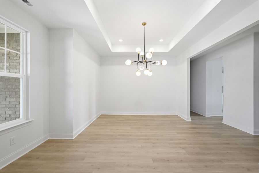 Spacious, unfurnished interior of a new home in Dorris Farm, White House (Image 24).
