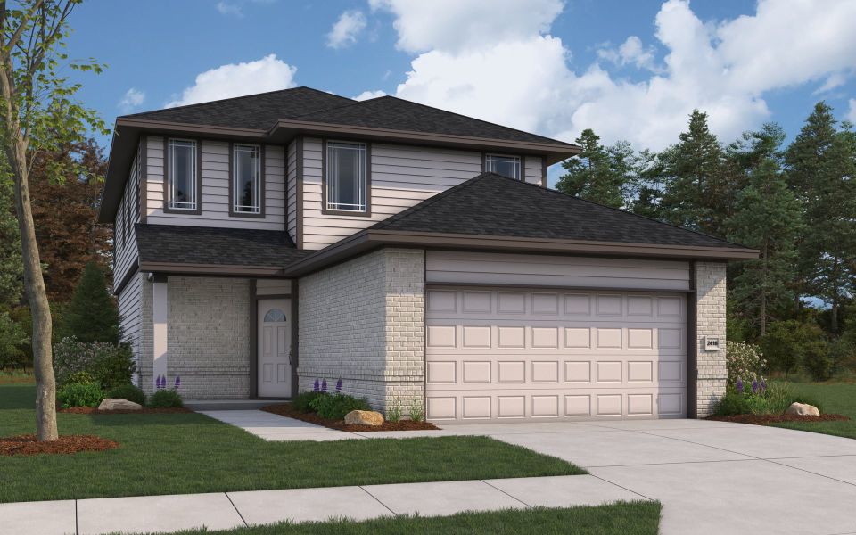 Mansfield - Elevation A - Color Scheme 6 Mansfield - Elevation A - Color Scheme 6