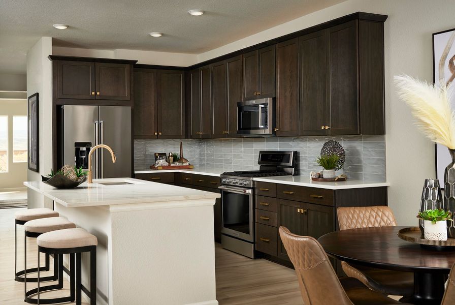 Representative furnished interior of a home built from the D by Tri Pointe Homes in Westside Crossing, Berthoud (Image 5).