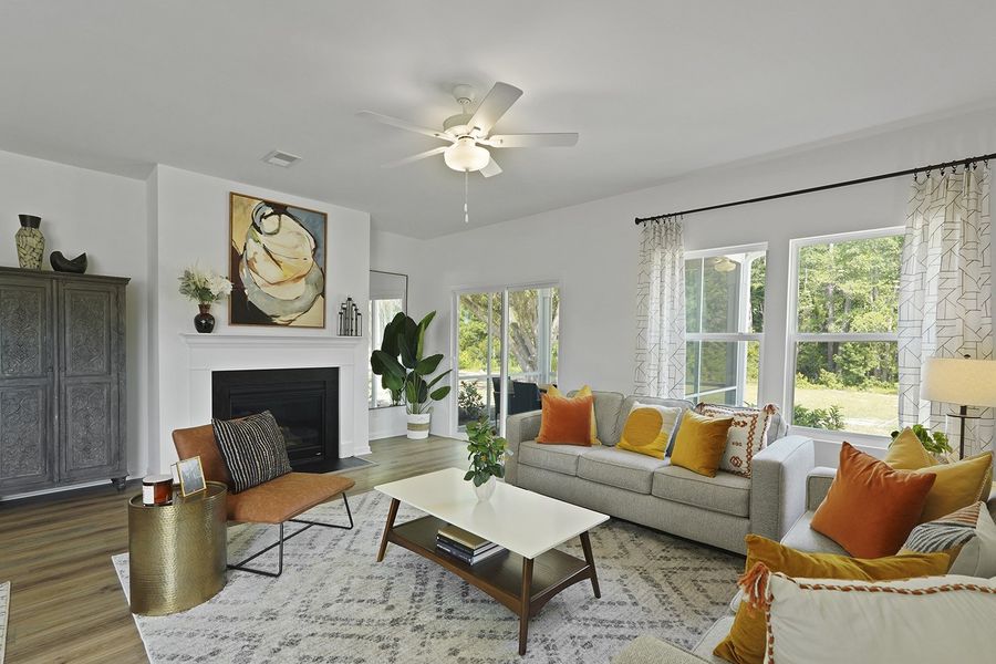 Representative furnished interior of a home built from the Pickens - Genesis Value Collection by Mungo Homes in Clairmont, Charlotte (Image 4). Representative furnished interior of a home built from the Pickens - Genesis Value Collection by Mungo Homes in Clairmont, Charlotte (Image 4).