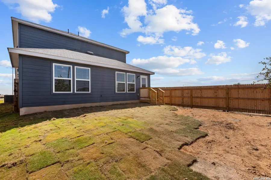 Exterior details and patio area of a home in Corley Farms, Boerne (Image 3).