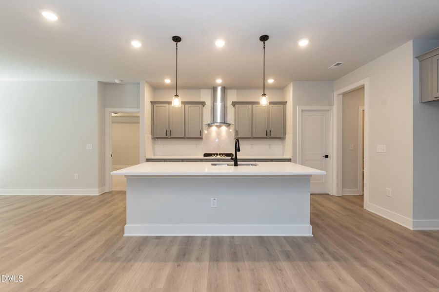 Furnished interior view inside a new home in Kelly Farms, Lillington (Image 6). Furnished interior view inside a new home in Kelly Farms, Lillington (Image 6).