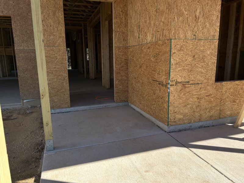 In-progress construction of a new home in Tea Farm: Presidents Series, Ravenel, SC (Image 40).