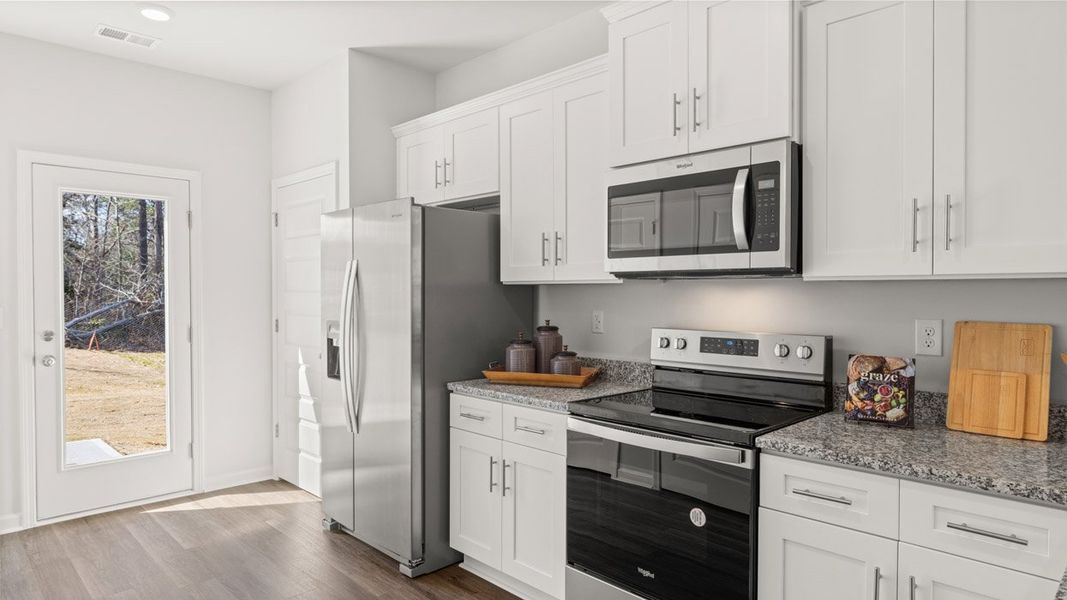 Representative furnished interior of a home built from the Calloway 3 by D.R. Horton in Bellemeade Landing, Augusta (Image 12). Representative furnished interior of a home built from the Calloway 3 by D.R. Horton in Bellemeade Landing, Augusta (Image 12).