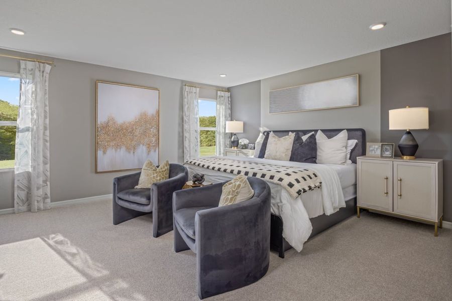 Representative furnished interior of a home built from the 2766 Modeled by KB Home in Woodland Oaks II, Brooksville (Image 8). Representative furnished interior of a home built from the 2766 Modeled by KB Home in Woodland Oaks II, Brooksville (Image 8).