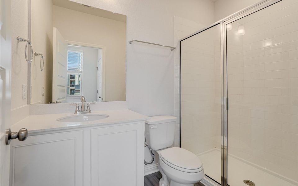 Furnished interior view inside a new home in Easton Park, Austin (Image 8).