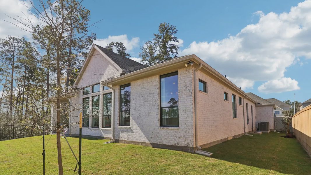 Representative exterior details of a home built from the Marbella by Chesmar Homes in Audubon, Magnolia (Image 25).