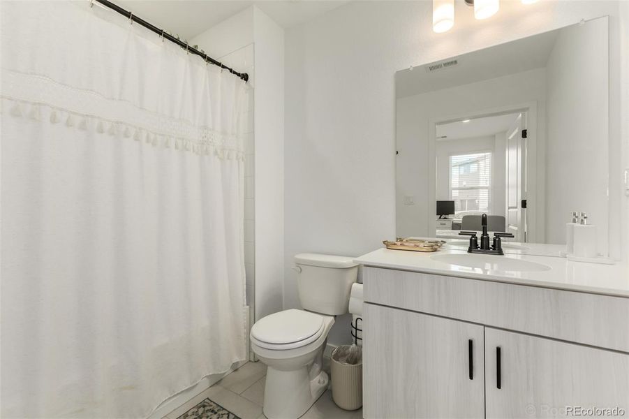 Full bath on third floor