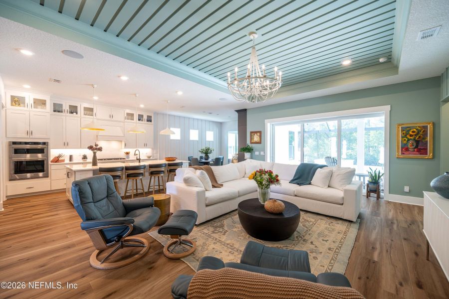 Furnished interior view inside a new home in , St. Johns (Image 32).
