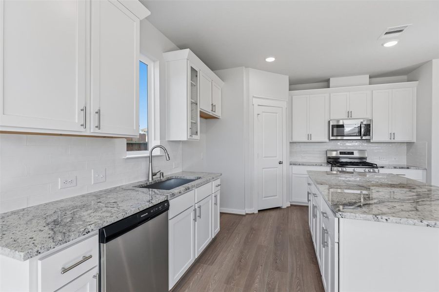 Furnished interior view inside a new home in Colony at Pinehurst, Pinehurst (Image 4).
