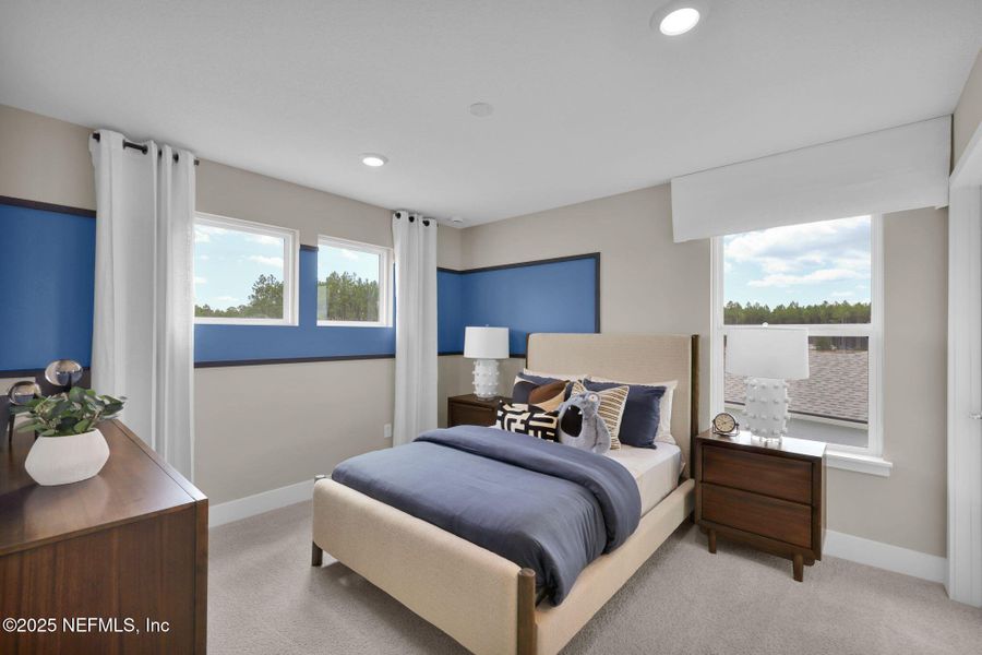 Furnished interior view inside a new home in Hyland Trail, Green Cove Springs (Image 24).