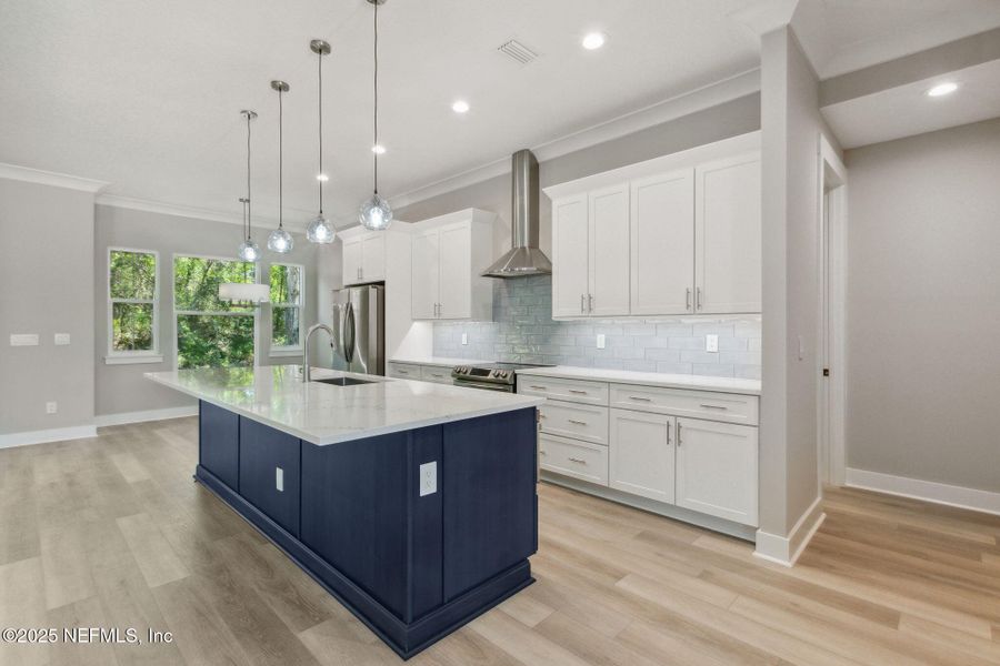 Furnished interior view inside a new home in , Yulee (Image 8).