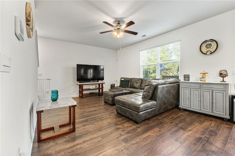 Furnished interior view inside a new home in Locust Grove Station - Pine Valley, Locust Grove (Image 17).