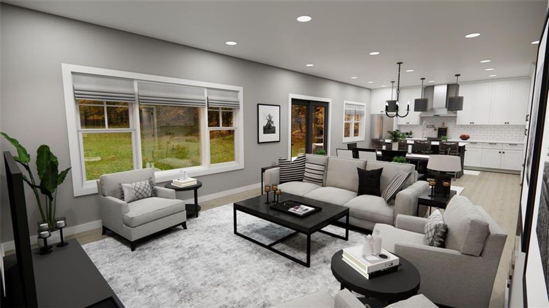 Furnished interior view inside a new home in , Carrollton (Image 13). Furnished interior view inside a new home in , Carrollton (Image 13).