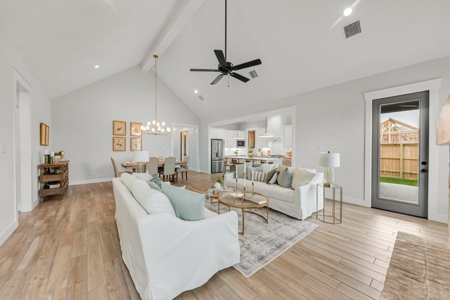 Representative furnished interior of a home built from the The Landry by Reece Homes in Oakmont, Bryan (Image 26).