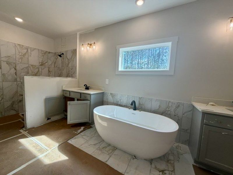 Furnished interior view inside a new home in Mitchell Farms, LaGrange (Image 2). Furnished interior view inside a new home in Mitchell Farms, LaGrange (Image 2).