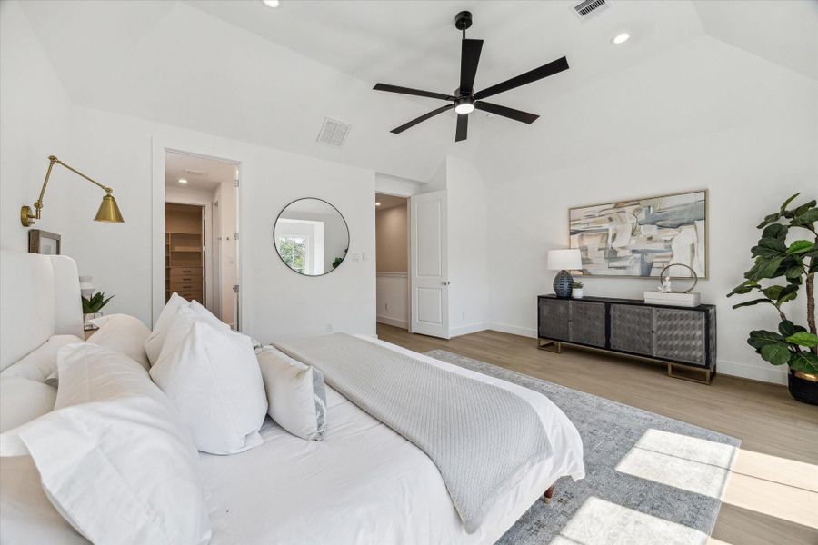 Furnished interior view inside a new home in , Houston (Image 14).