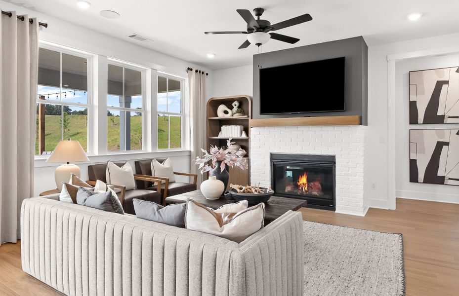 Representative furnished interior of a home built from the Vanderlyn by Pulte Homes in Amherst, McDonough (Image 16). Representative furnished interior of a home built from the Vanderlyn by Pulte Homes in Amherst, McDonough (Image 16).