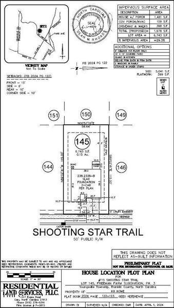 Plot Plan