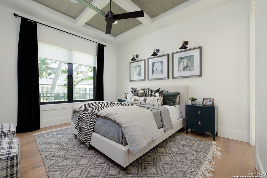 Furnished interior view inside a new home in , Boerne (Image 29).