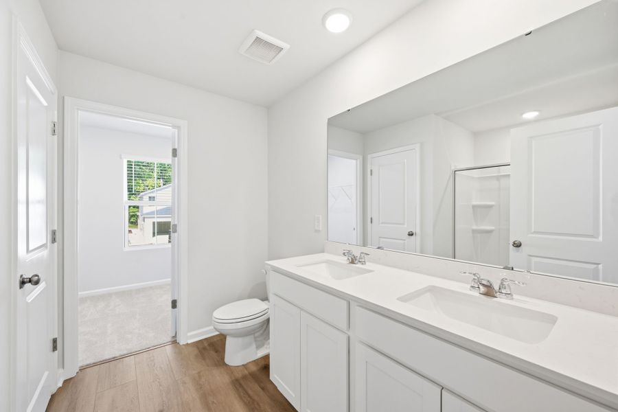 Furnished interior view inside a new home in Grand Arbor, Blythewood (Image 9).