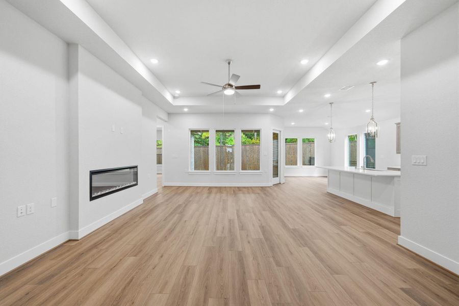 Spacious, unfurnished interior of a new home in Chambers Creek, Willis (Image 21).