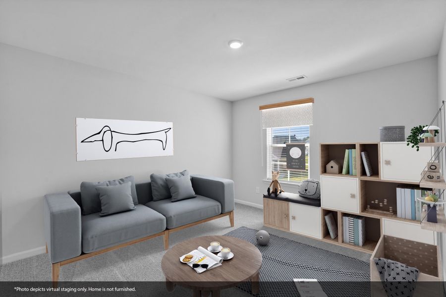 Furnished interior view inside a new home in Watkins Landing, Kernersville (Image 11).