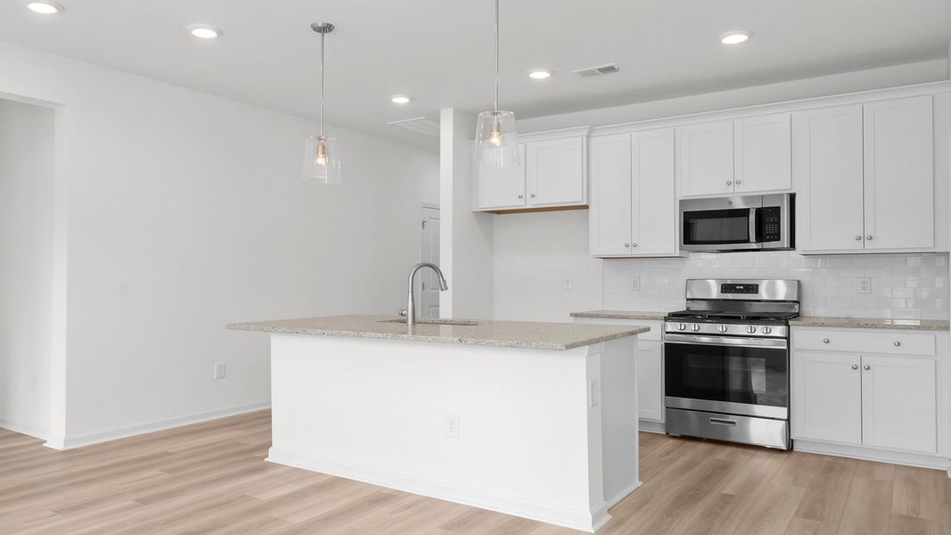 Representative furnished interior of a home built from the Boynton III by DRB Homes in Chestnut Farms, Longs (Image 15).