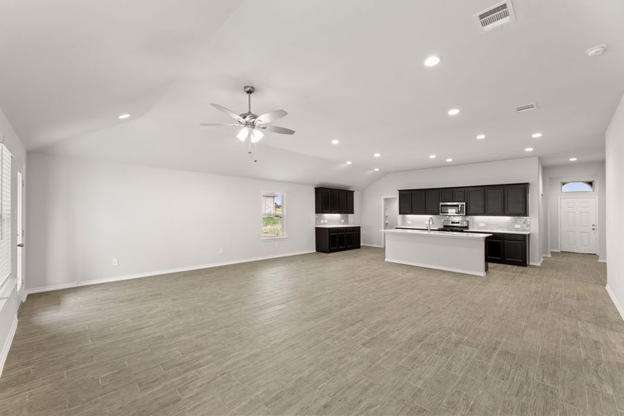 Representative exterior photo of a completed home built from the Lincoln by Impression Homes in ValleyBrooke, Mesquite, TX (Image 7).