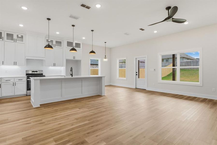 Spacious, unfurnished interior of a new home in , Bullard (Image 19). Spacious, unfurnished interior of a new home in , Bullard (Image 19).