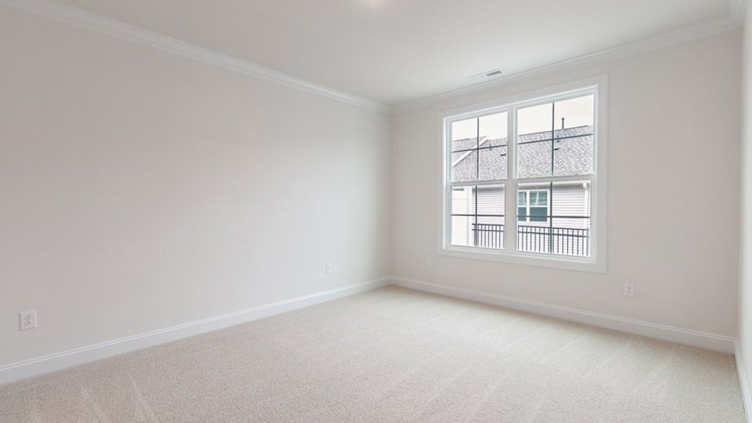 Representative unfurnished interior of a home built from the Savannah by D.R. Horton in The Meadows at Kinsley, Jamestown (Image 11).
