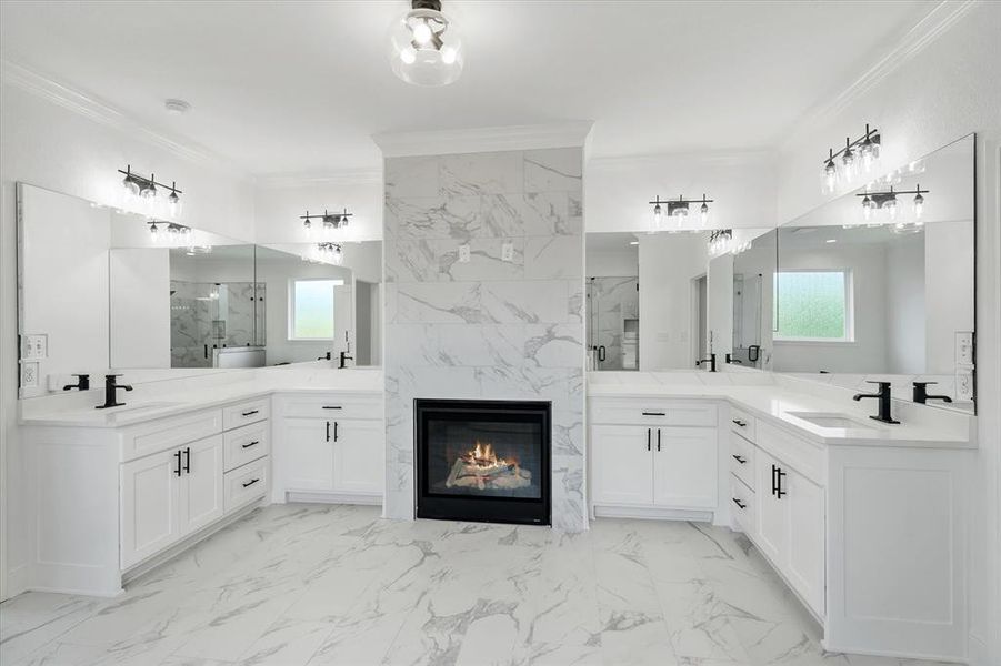 Furnished interior view inside a new home in , Tyler (Image 15).