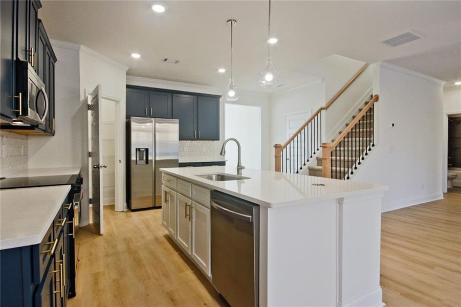 Furnished interior view inside a new home in Paces Estates, Lithia Springs (Image 5).