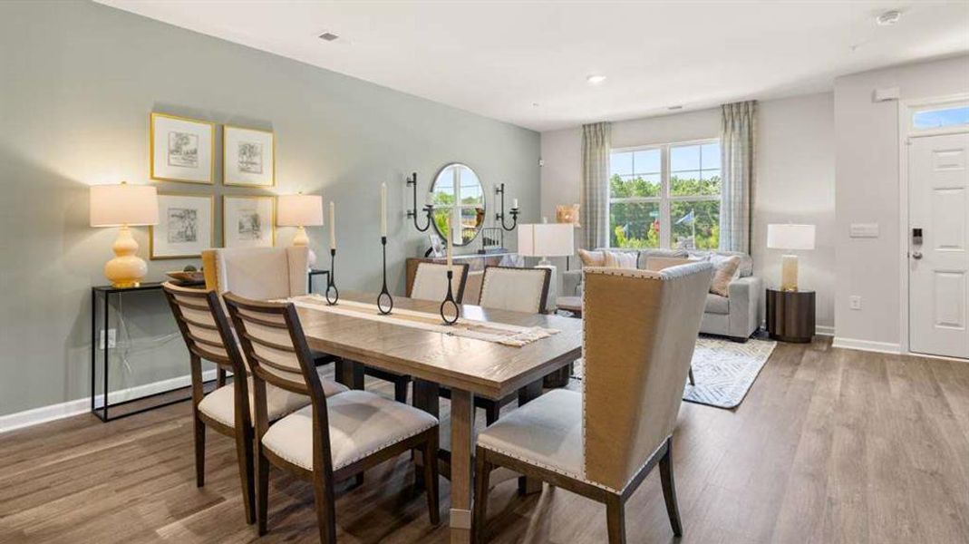 Furnished interior view inside a new home in , Stockbridge (Image 12).